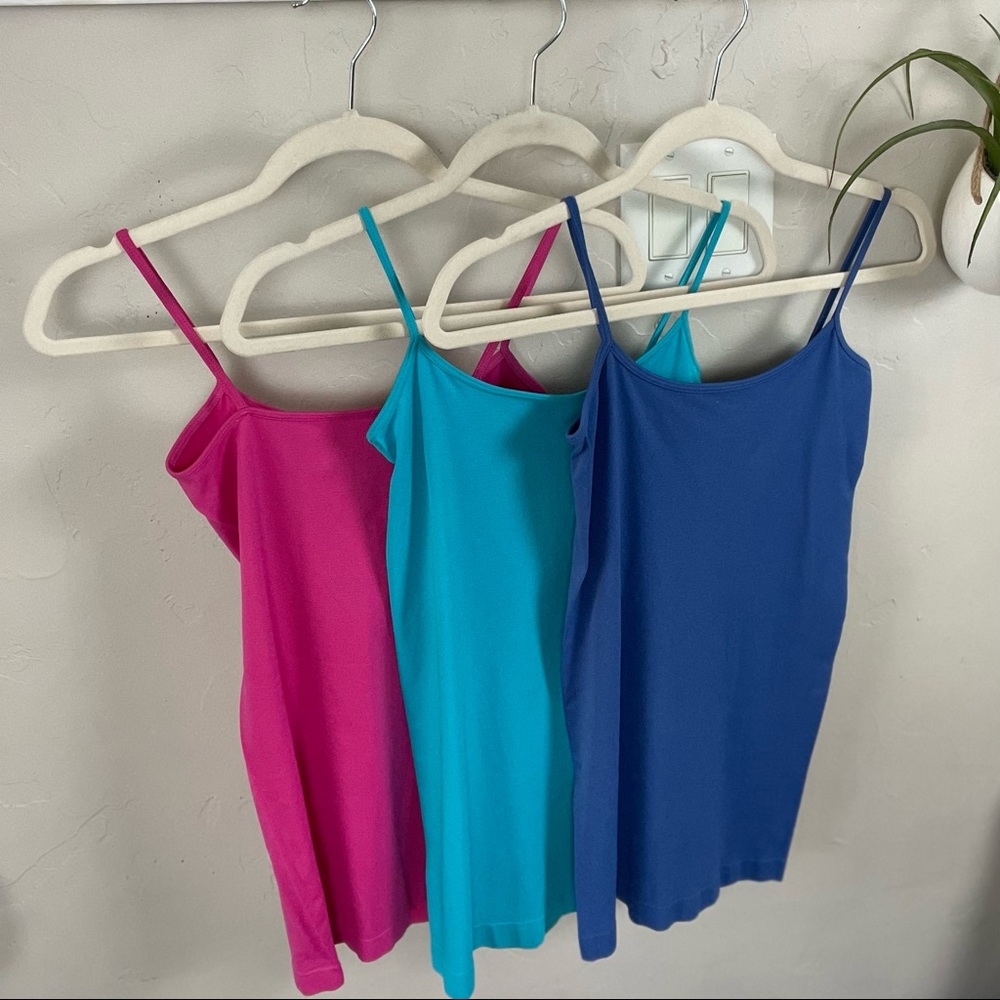 Camisole Bundle Blue, Fuchsia, Aqua